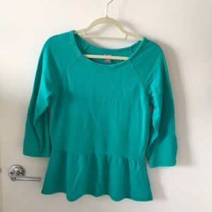 Aerie Peplum Top